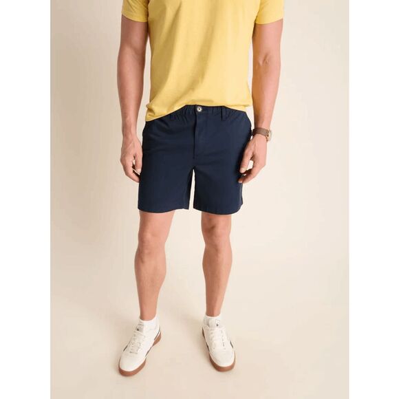Chubbies NWT Men The Aramadas Navy Blue Stretch Twill Shorts 7" Inseam Size XXL - Picture 1 of 7